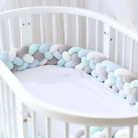 Soft Plush Cot Bumper: Cot Bumper for Tots