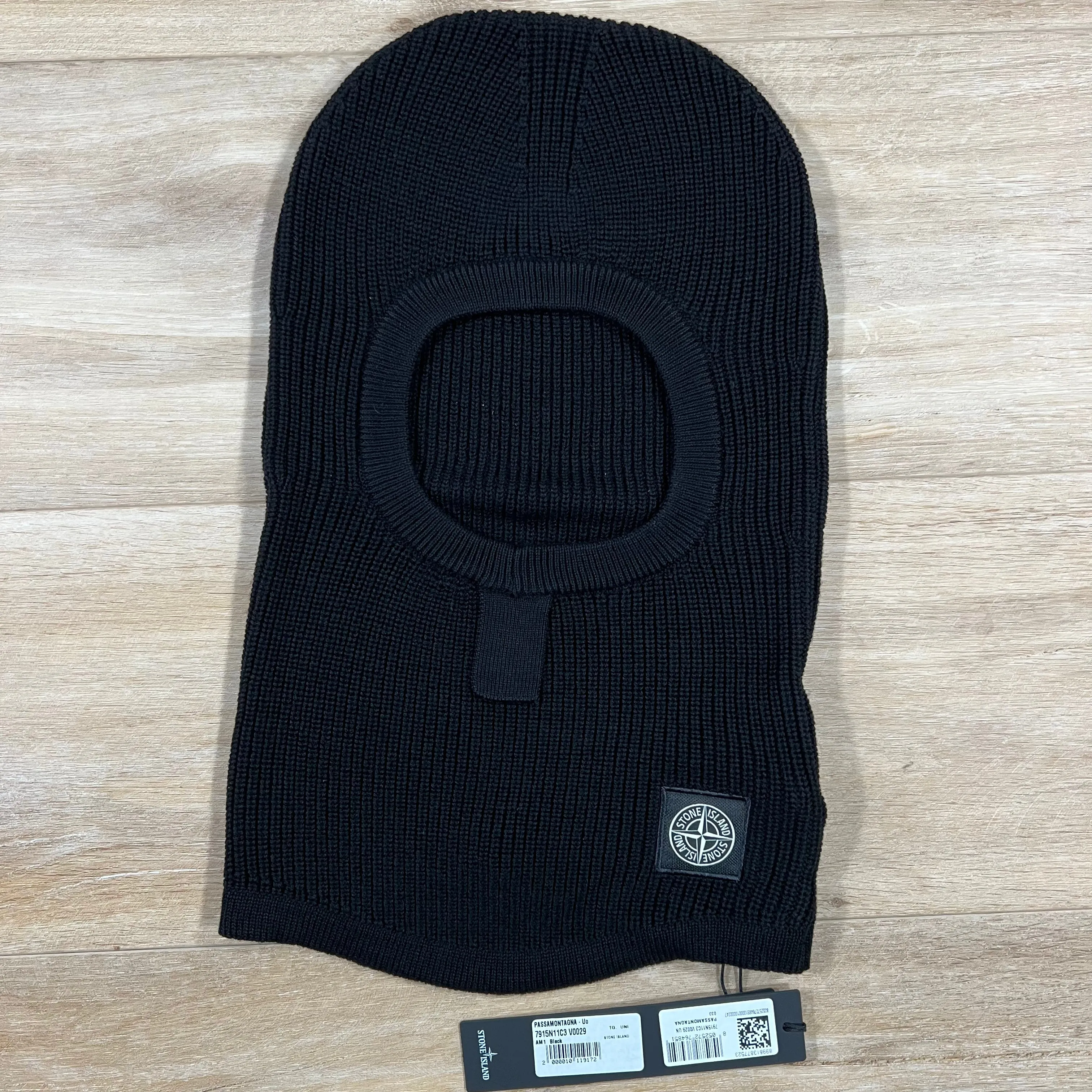 Stone Island Balaclava in Black