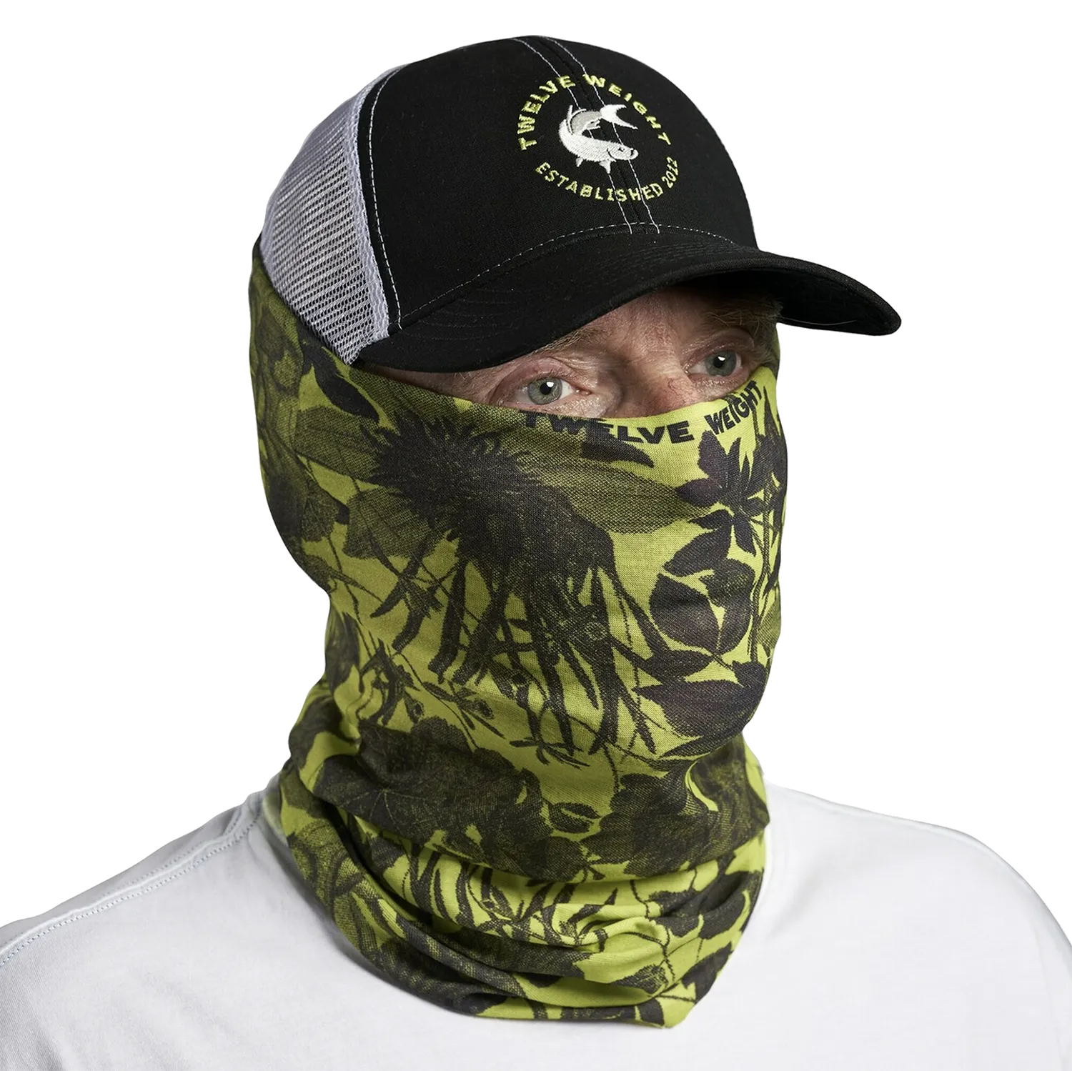 Sun Screen - Digi Floral Chartreuse