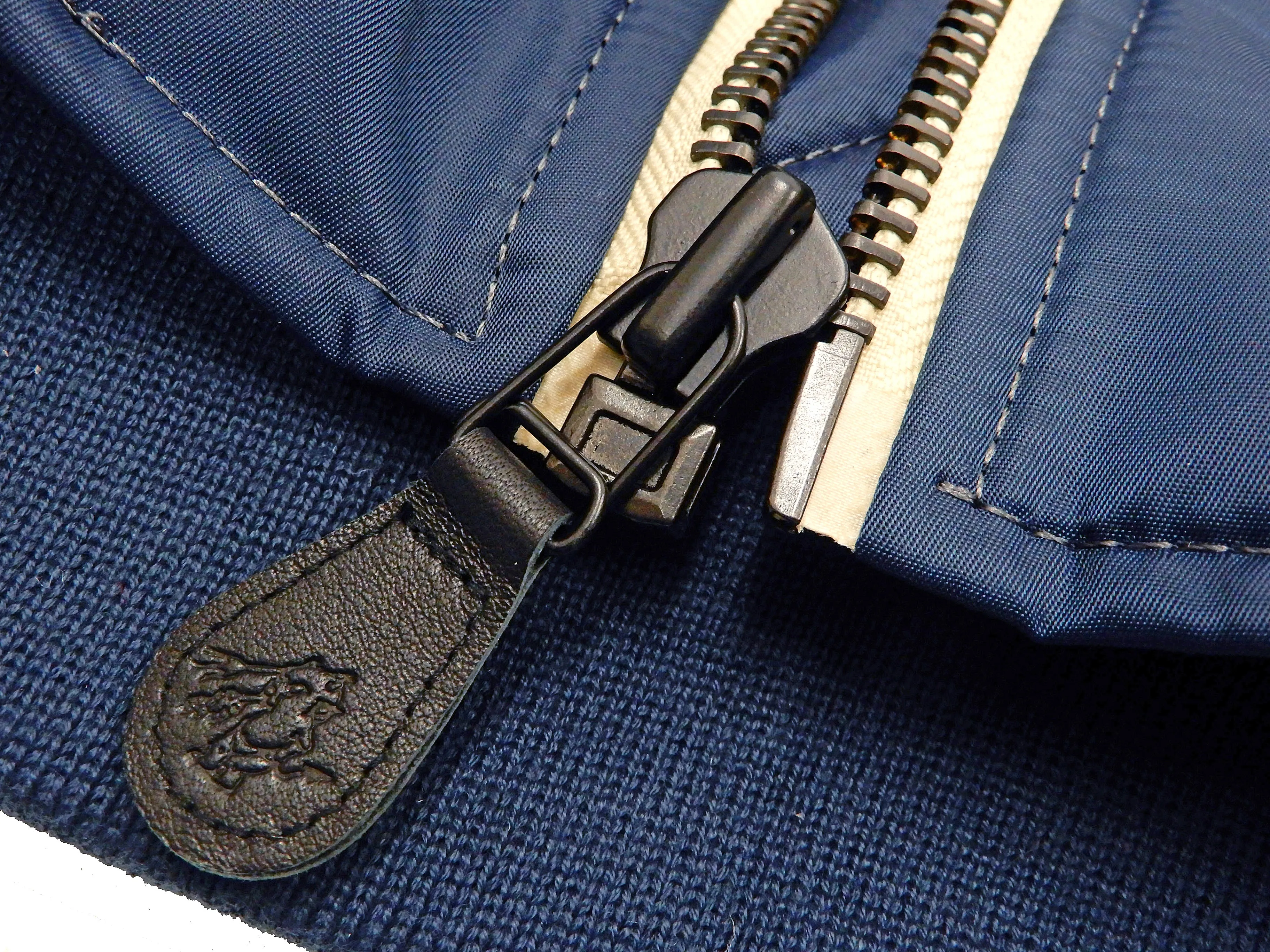 Tedman MA-1 Flight Jacket Men's Custom MA1 Bomber with Patch Embroidery TMA-580 Dark-Blue