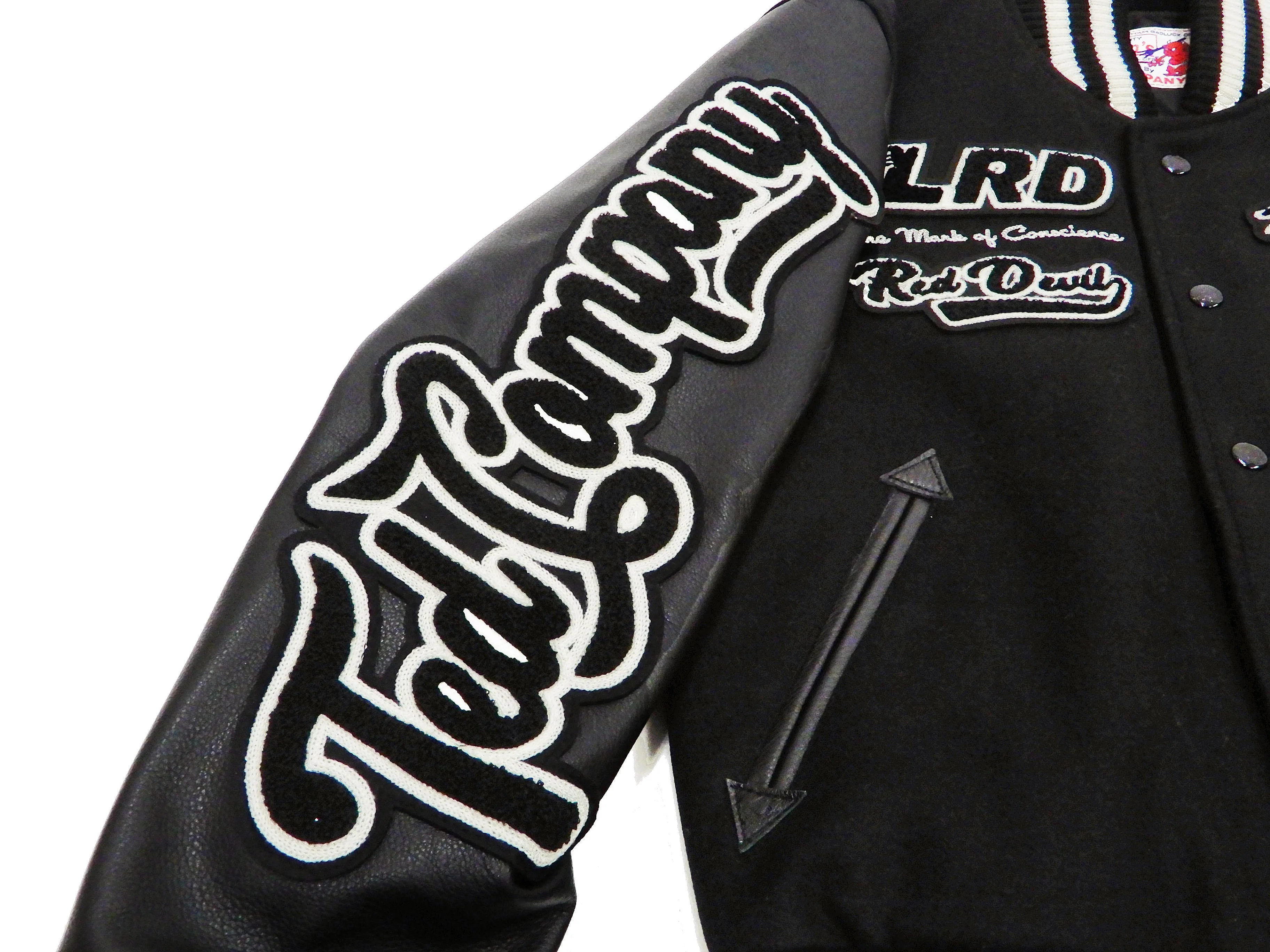 Tedman Varsity Jacket Men's Letterman Jacket Custom Award Jacket TDJ-22000 Black
