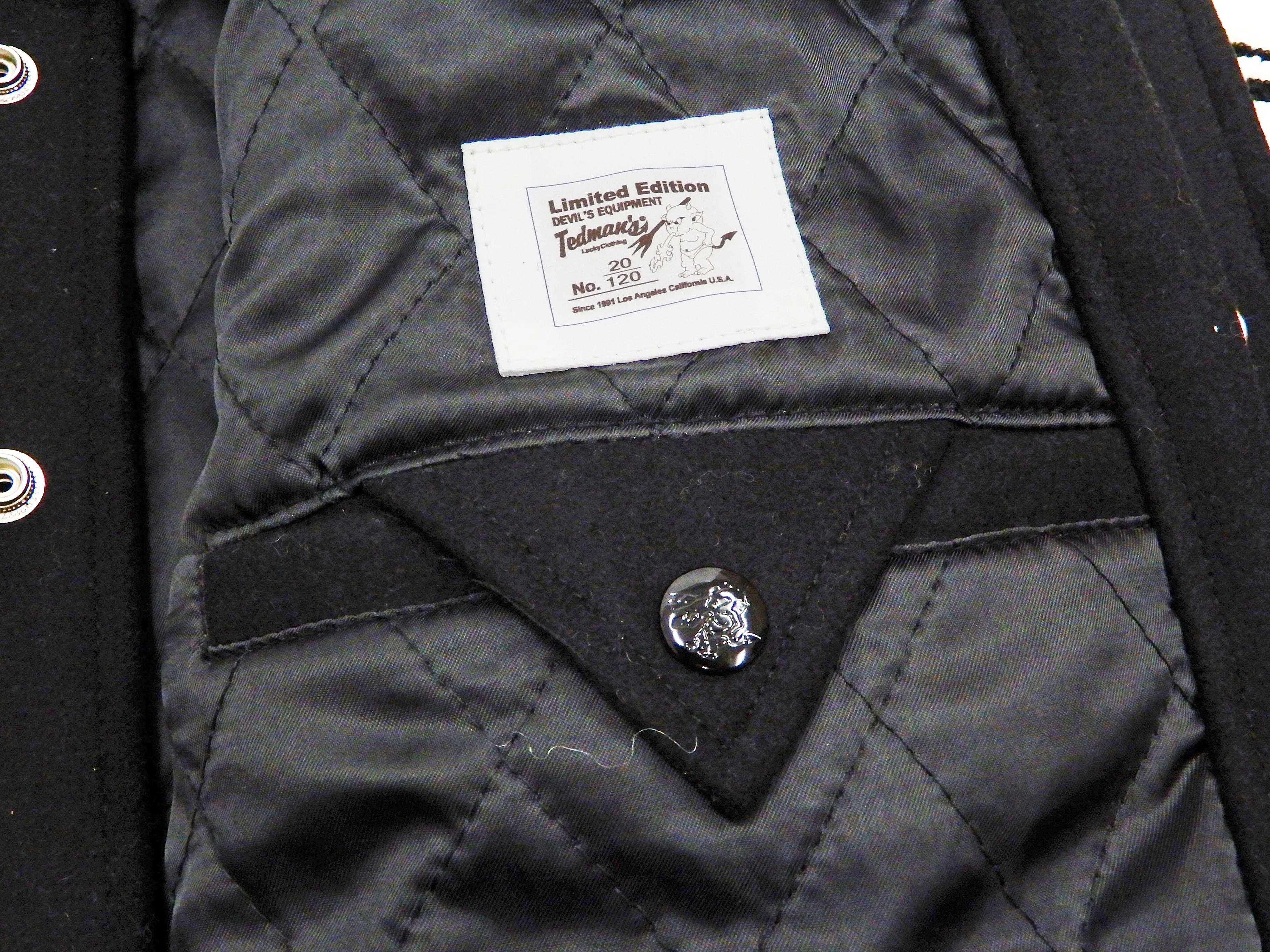 Tedman Varsity Jacket Men's Letterman Jacket Custom Award Jacket TDJ-22000 Black