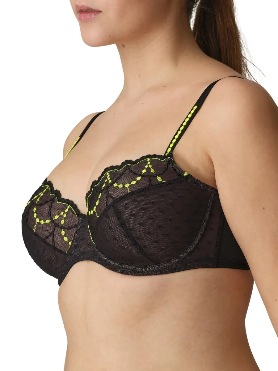 Tepito Padded Balcony Bra - Dark Glow
