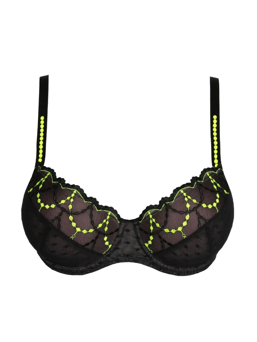Tepito Padded Balcony Bra - Dark Glow
