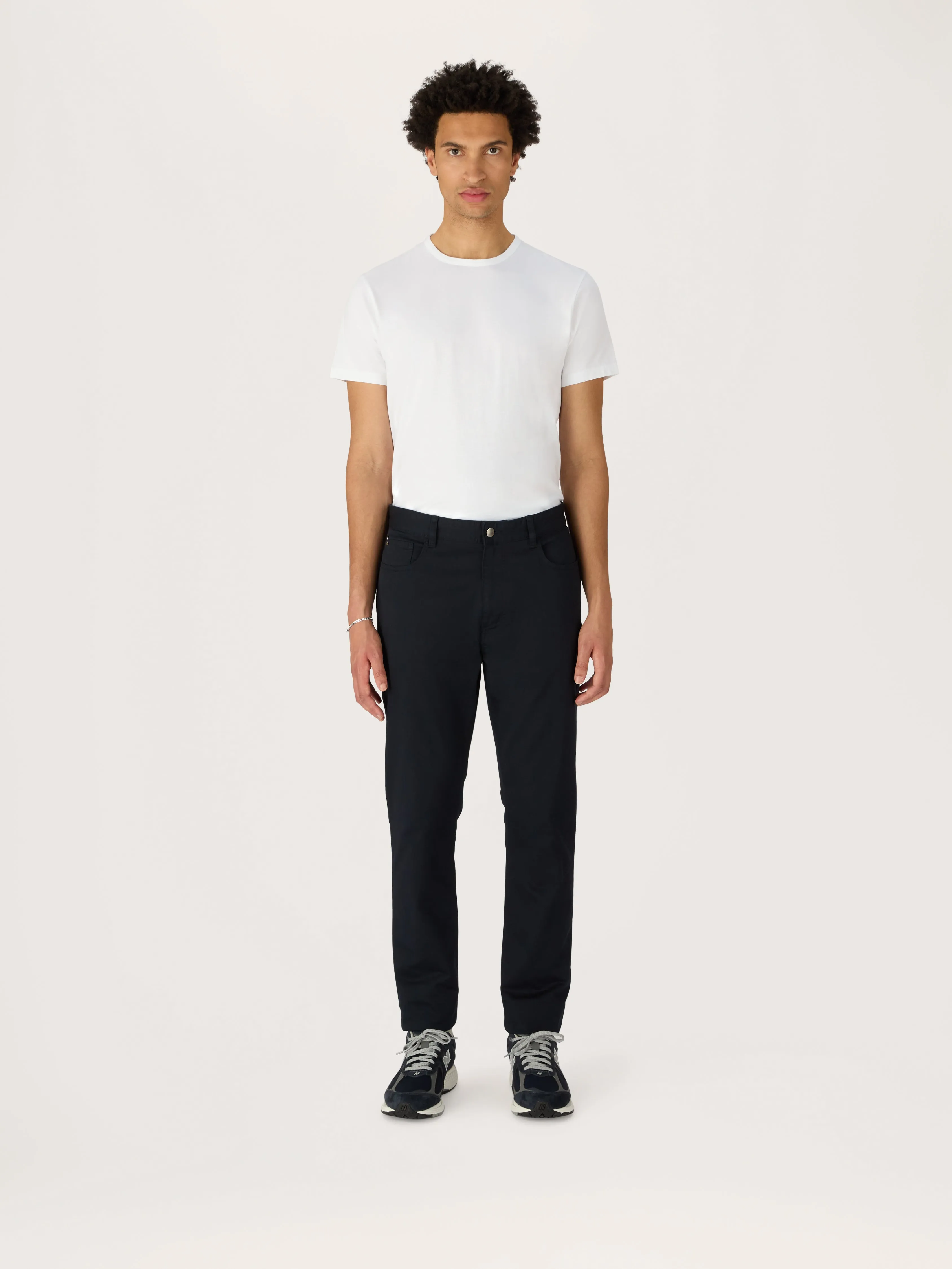 The Five Pocket Trouser || Navy | Stretch Cotton