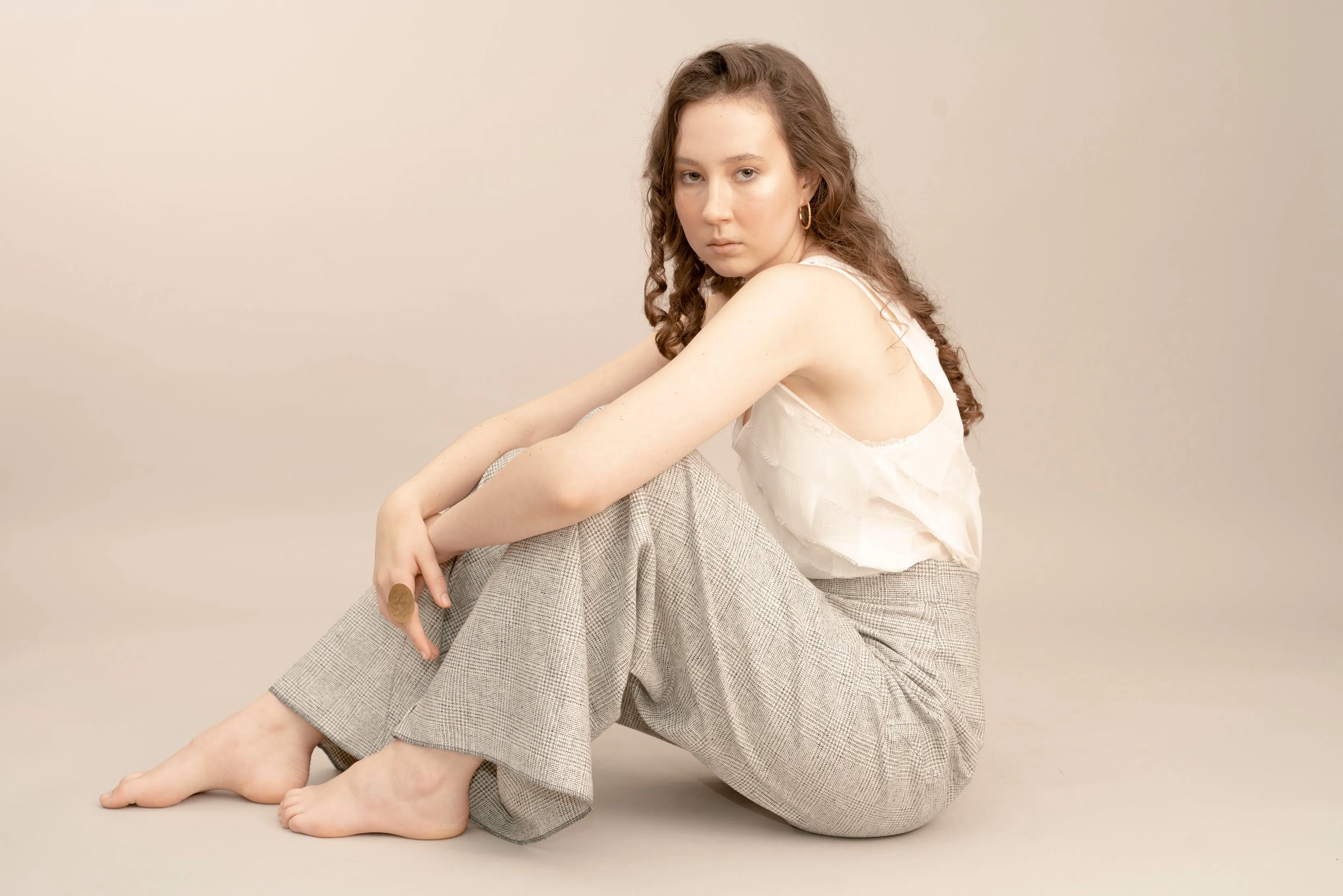 The Granite Wide-Leg Pants