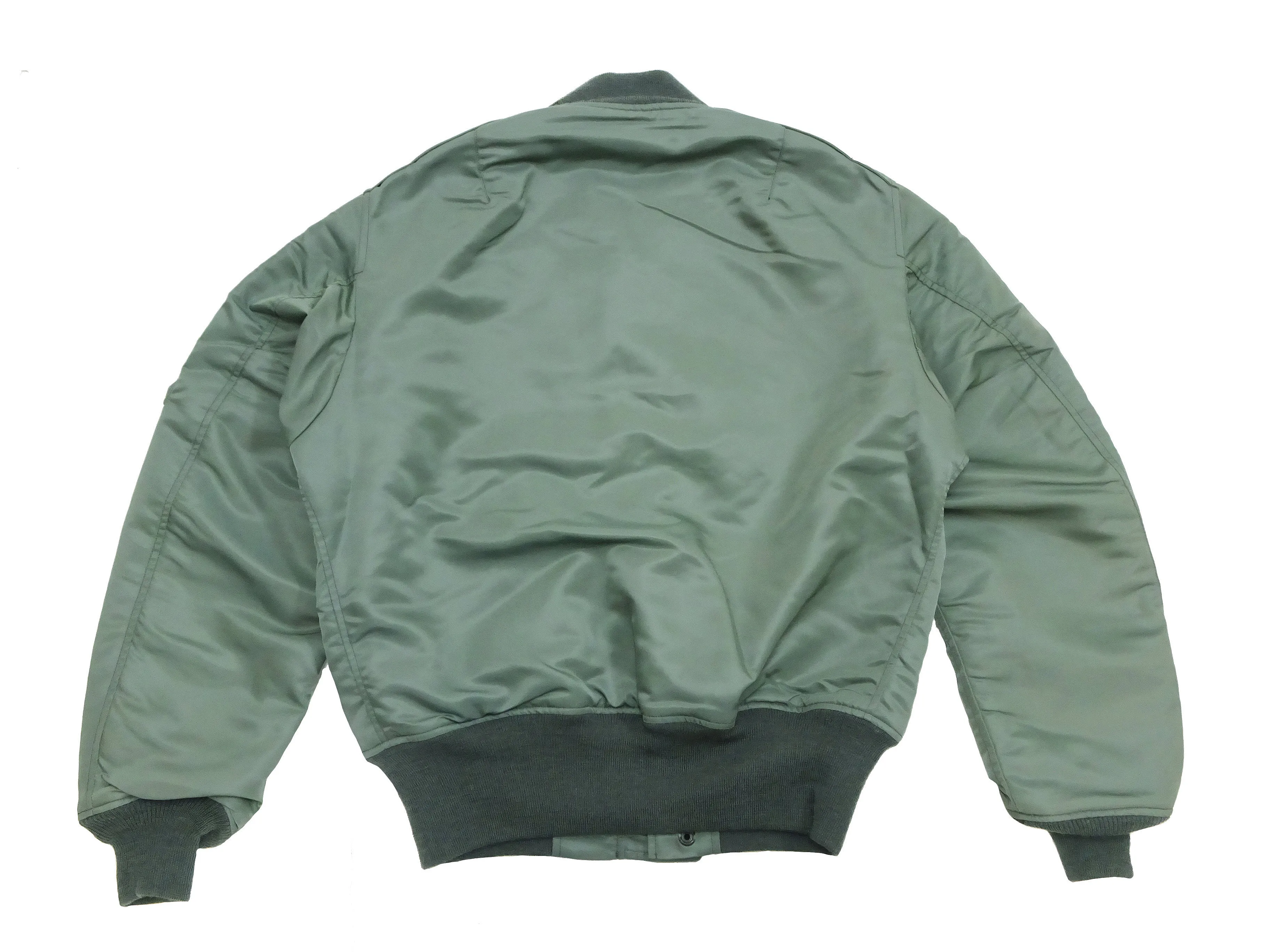 TOYS McCOY Jacket Men's L-2B Flight Jacket L2B Bomber Jacket with Patches TMJ2314 Sage-Green