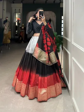 Traditional Designer Handcrafted Shibori Print Lehenga Choli Design 1901