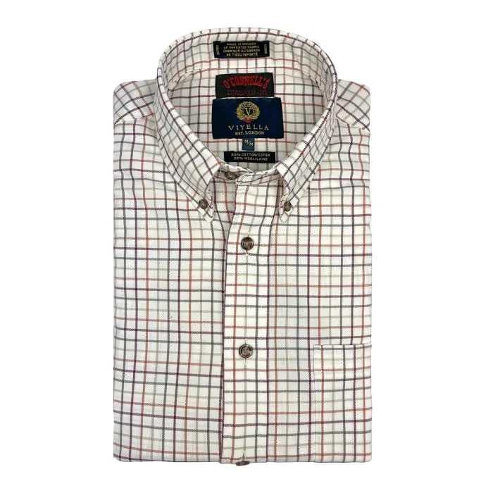 Viyella Button Down Long Sleeve Sport Shirt