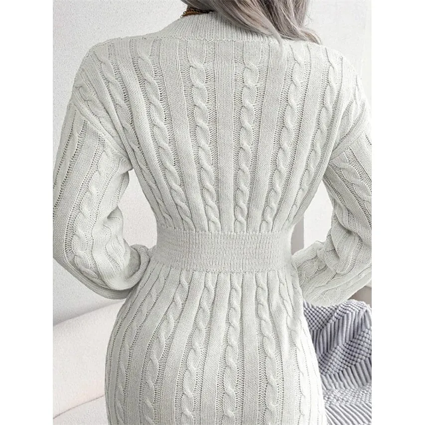 Women's Sweater Sheath Dress