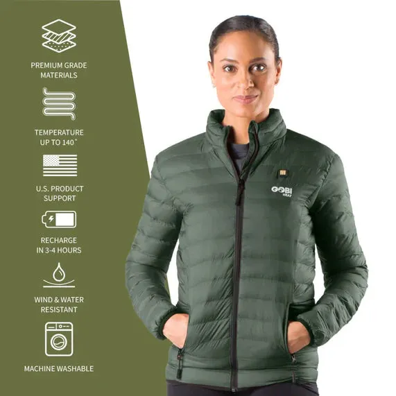 Women's Wolf Heated Jacket (3-Zone)