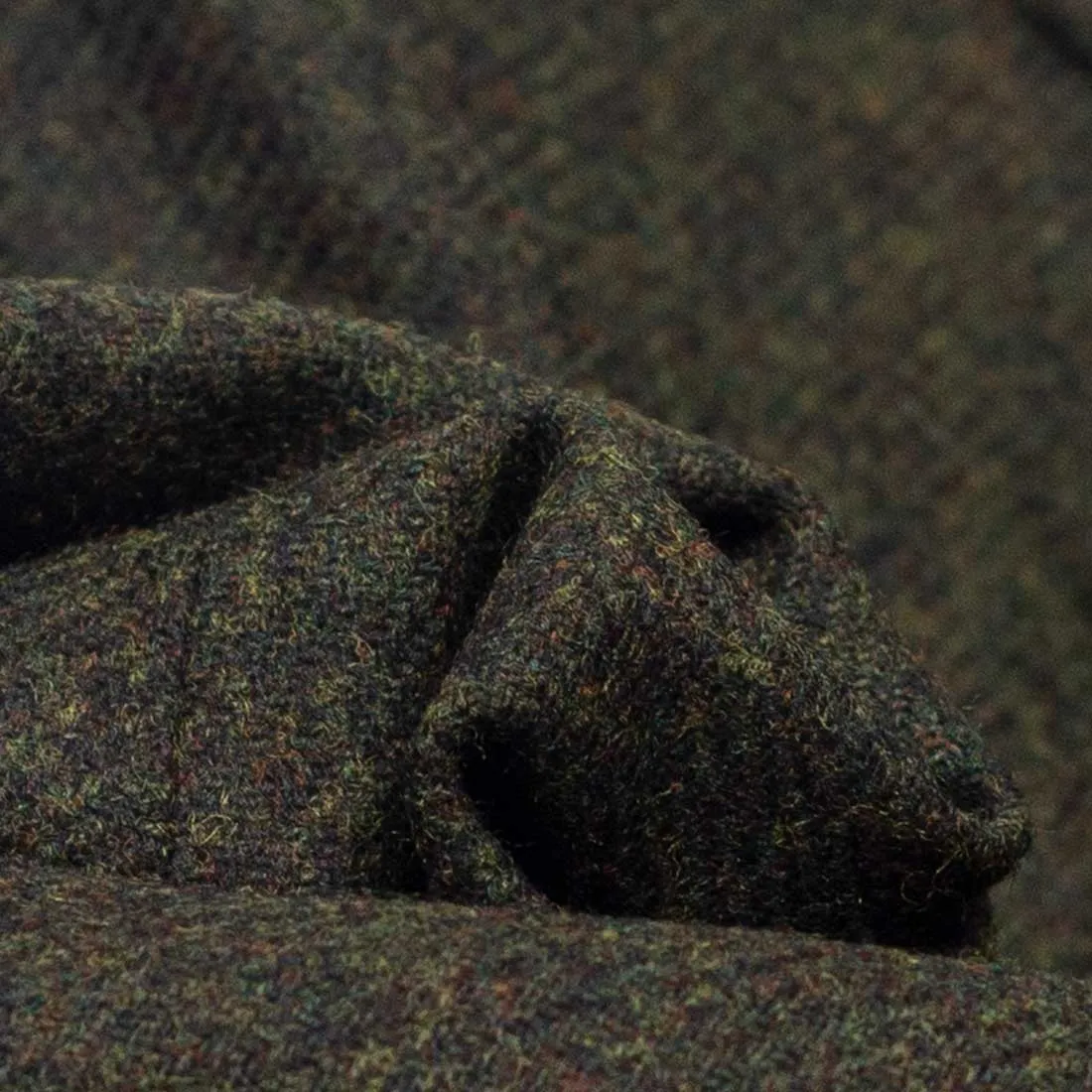 x Sartoria Carrara: Sport coat in forest green Abraham Moon lambswool twill 12/13oz